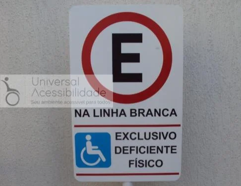placa para vagas