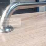 barra de apoio fixa inox