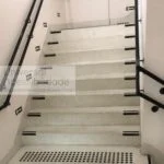 corrimão acessível preto