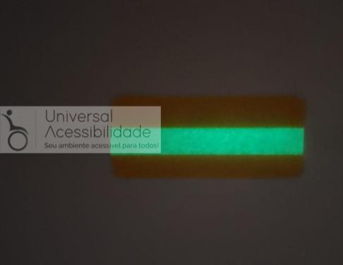 Faixa de Degraus Fotoluminescente