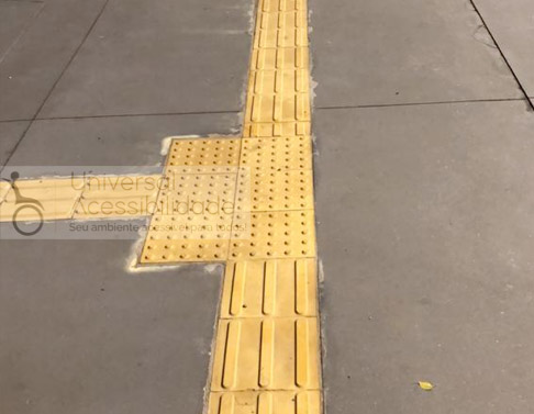 piso de acessibilidade para calcadas franquia burguer king
