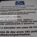 placa braile elevador