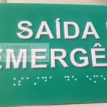 placa braile saída