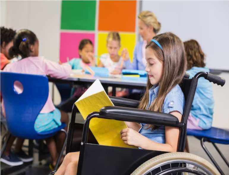 corrimão acessível